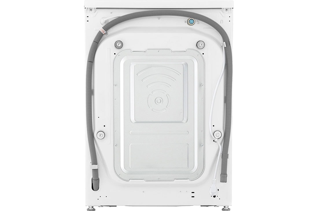 LG 8 кг, макс. 1200 оборота/мин., Перална машина с пара, AI DD™ технология, Slim дизайн, Задна страна, F2WR508SWW, thumbnail 15